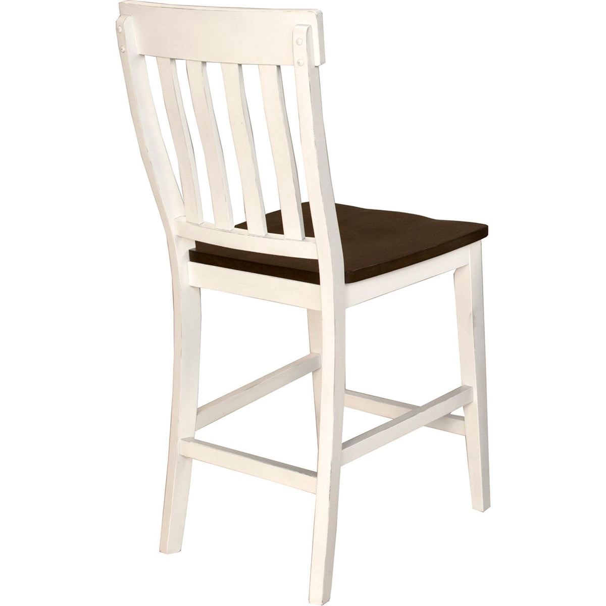 Extension Slat Bar Stool - Chalk - (MRPCO365K) | Dufresne Furniture and ...