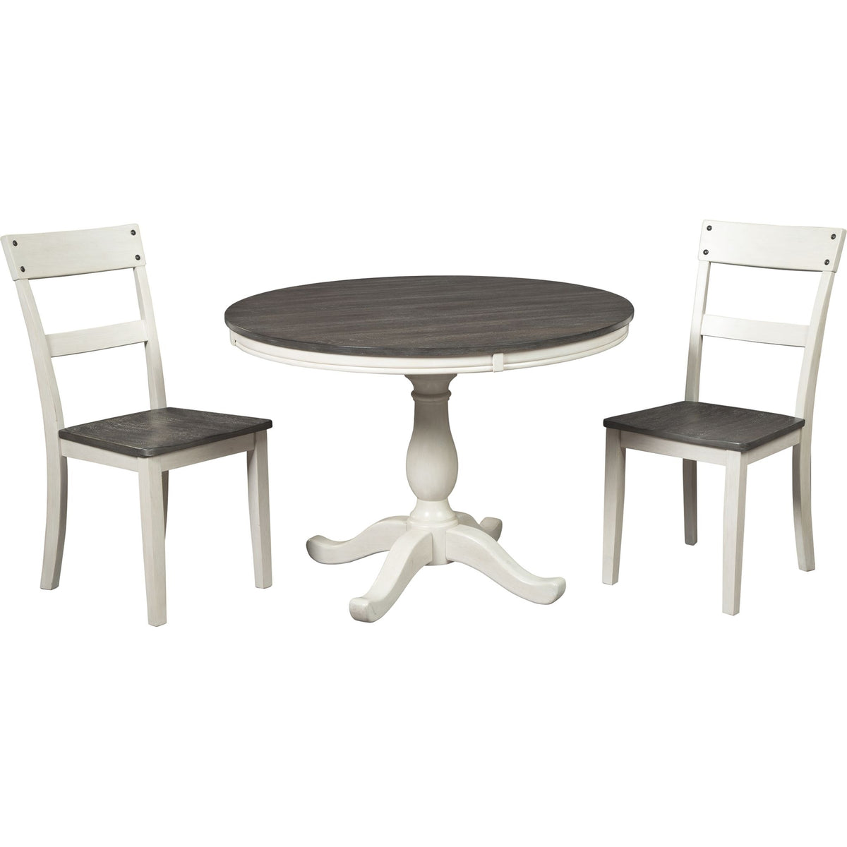 Nelling Dining Table White (D287D2) Dufresne Furniture and Appliances