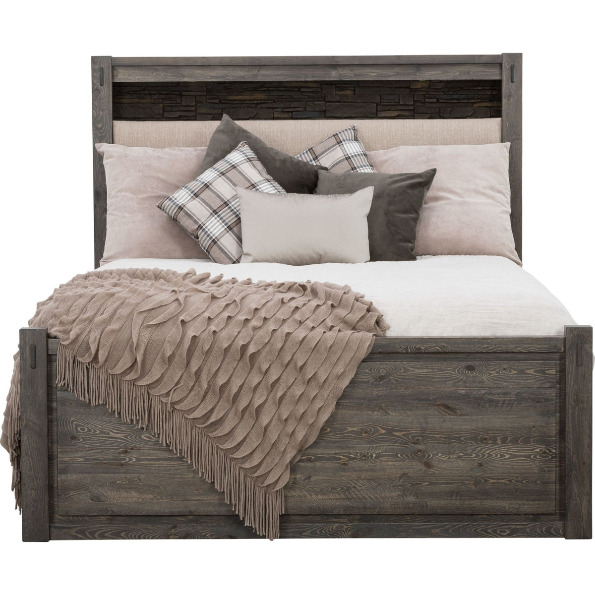 Stockton 4 Piece Storage Bed Slate Dufresne Furniture and Appliances