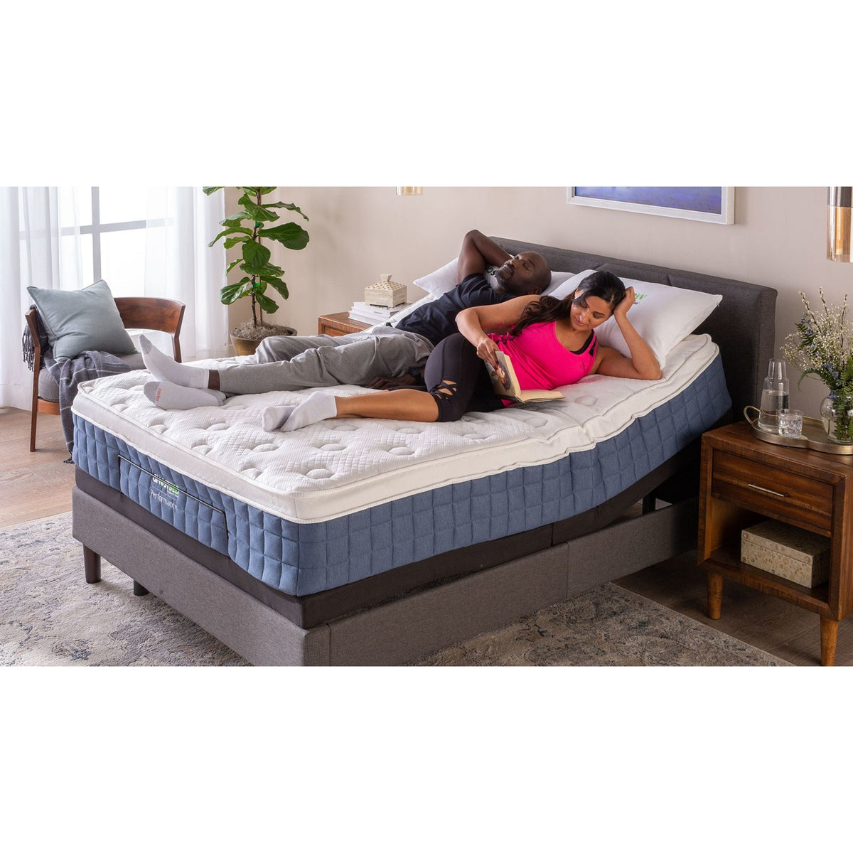 GhostBed Performance 14" Hybrid Mattress In A Box| Dufresne Furniture ...